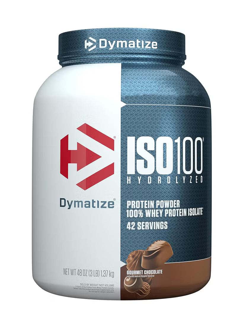 Dymatize ISO100 Hydrolyzed Protein Powder,40 Serving 3Lbs