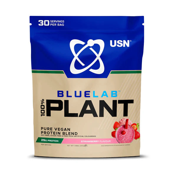 USN Bluelab 100% Plant Vegan Protein Powder 30 Servings USN