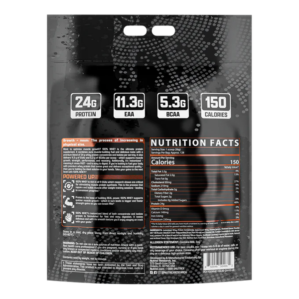 Nutrex Research 100% Whey Protein 10Lb Nutrex