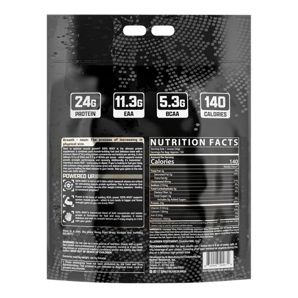 Nutrex Research 100% Whey Protein 10Lb Nutrex