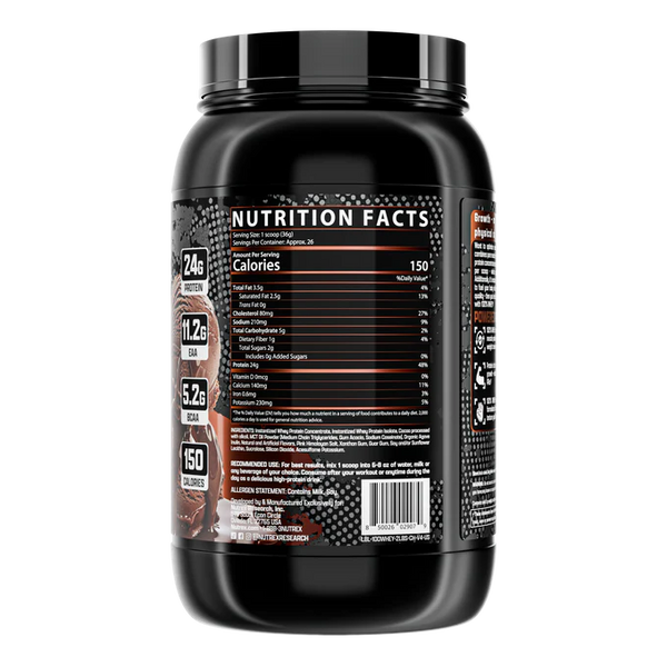 Nutrex Research 100% Whey Protein 2Lb Nutrex