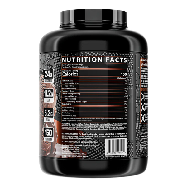 Nutrex Research 100% Whey Protein 5Lb Nutrex