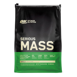 Optimum Nutrition Serious Mass 12 lbs Bag Weight Gainer