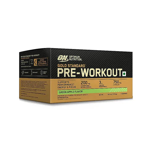 Optimum Nutrition (ON) Gold Standard Pre-Workout- 142.5g/15 single serve packs Optimum Nutrition