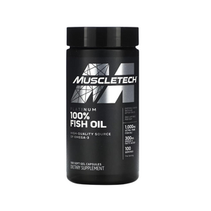 Muscletech Platinum 100% Fish Oil 100 Softgels