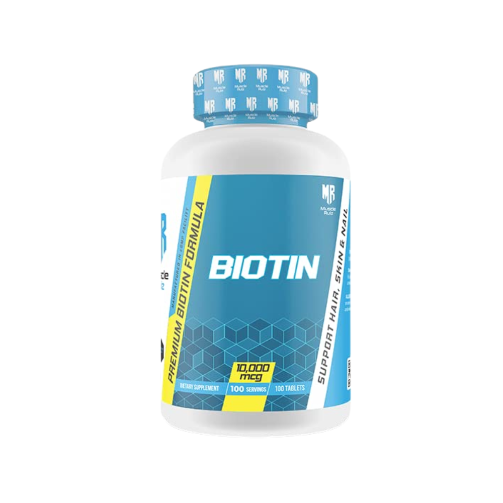 Muscle Rulz Biotin 10000 Mg 100 Servings Muscle Rulz