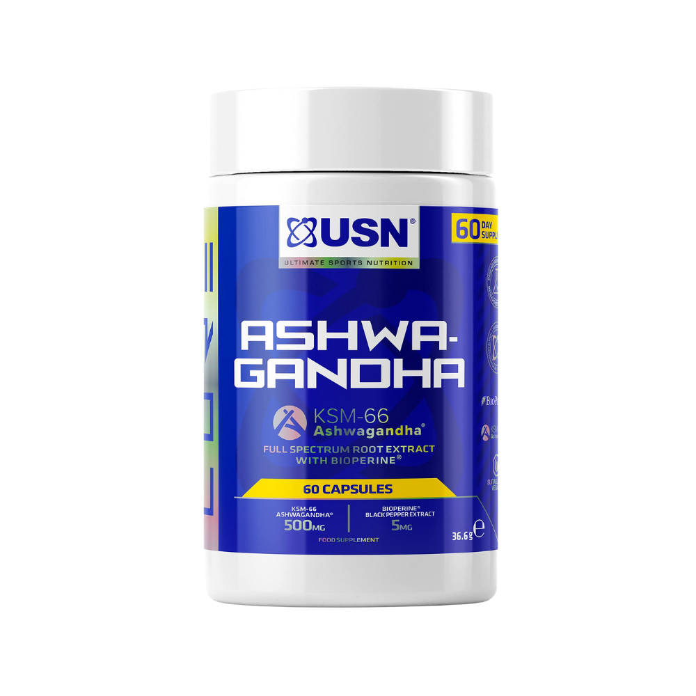 USN Ashwagandha (KSM-66) 60 Capsules USN