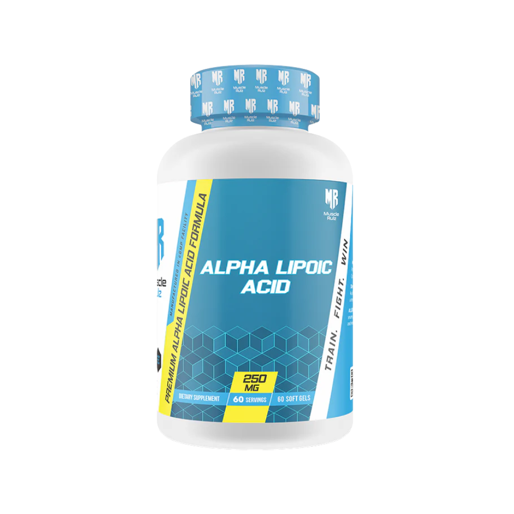 Muscle Rulz ALA (Alpha Lipoic Acid) 250Mg 60 Servings Muscle Rulz