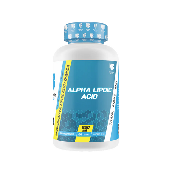 Muscle Rulz ALA (Alpha Lipoic Acid) 250Mg 60 Servings Muscle Rulz