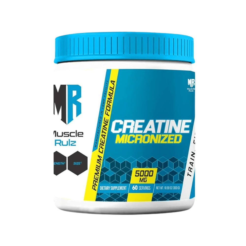 Muscle Rulz Creatine Micronized – 5000mg for Muscle & Strength | 60 ...