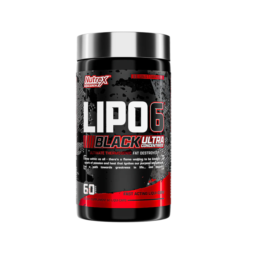Nutrex Research Lipo-6 Black UC Ultimate Thermogenic Fat Burner 60 Capsules