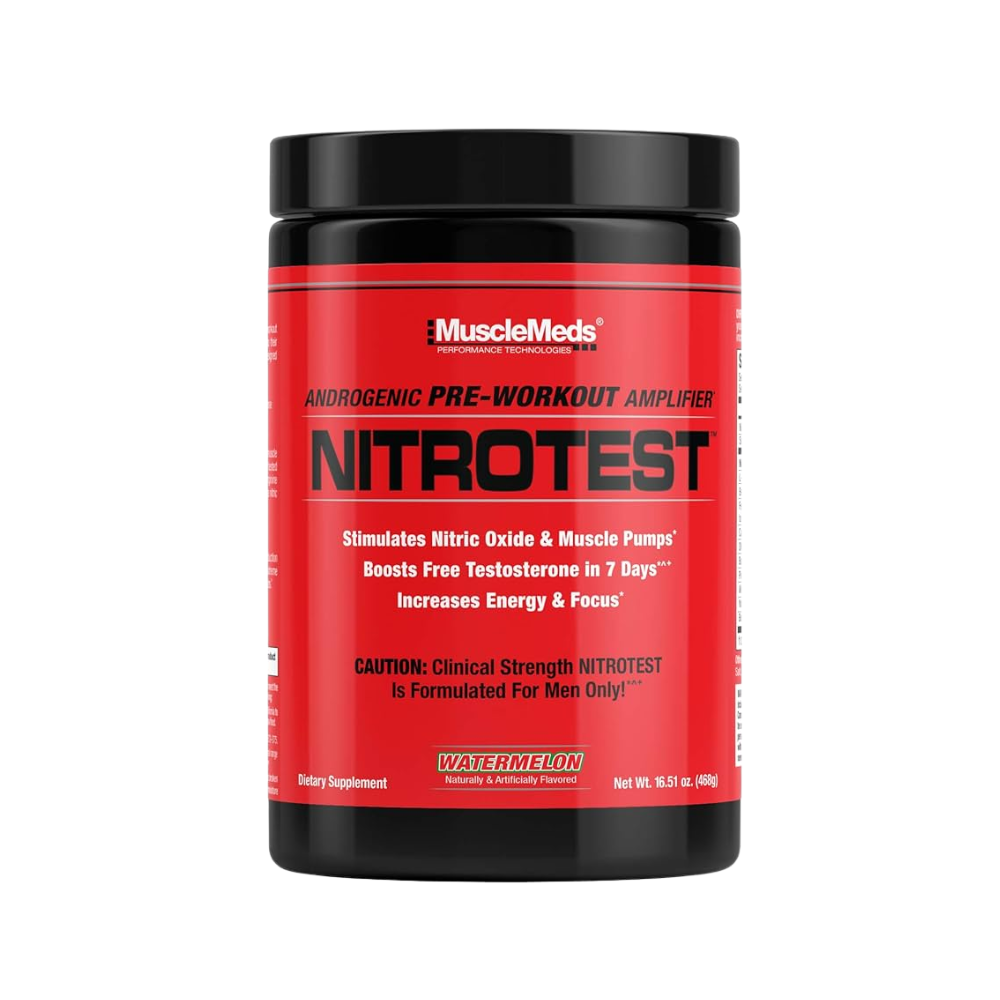 Musclemeds Nitrotest Androgenic Pre-workout 30 Servings
