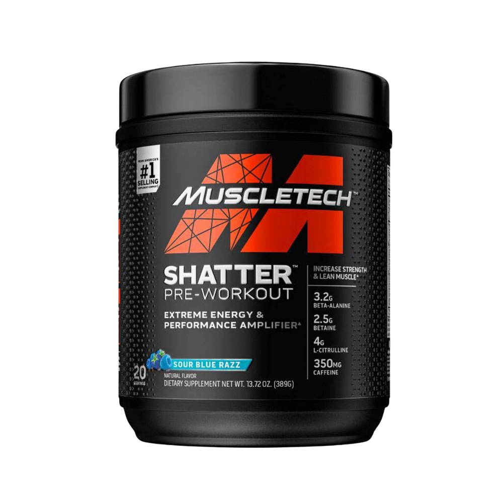 Muscletech Shatter Pre-workout 20 Servings 389g