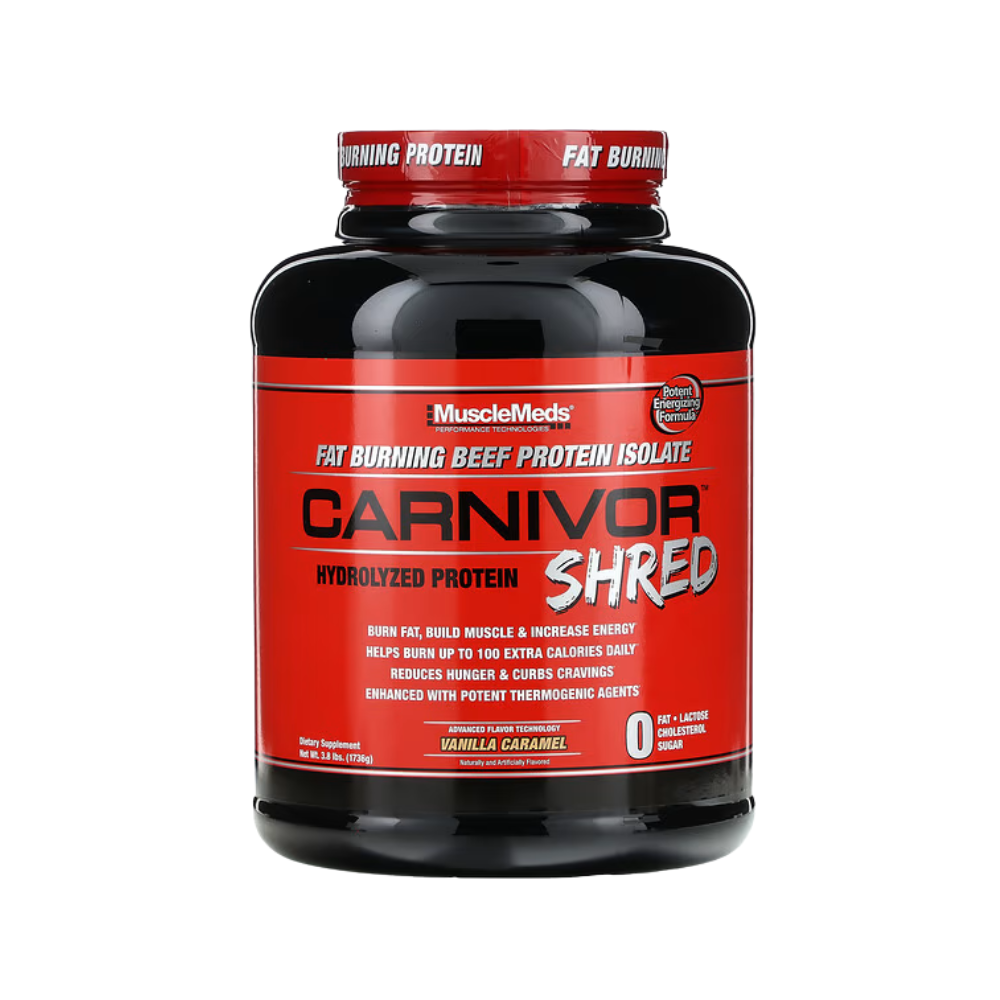Musclemeds Carnivor Shred Fat Burning Beef Protein 3.8 LBS