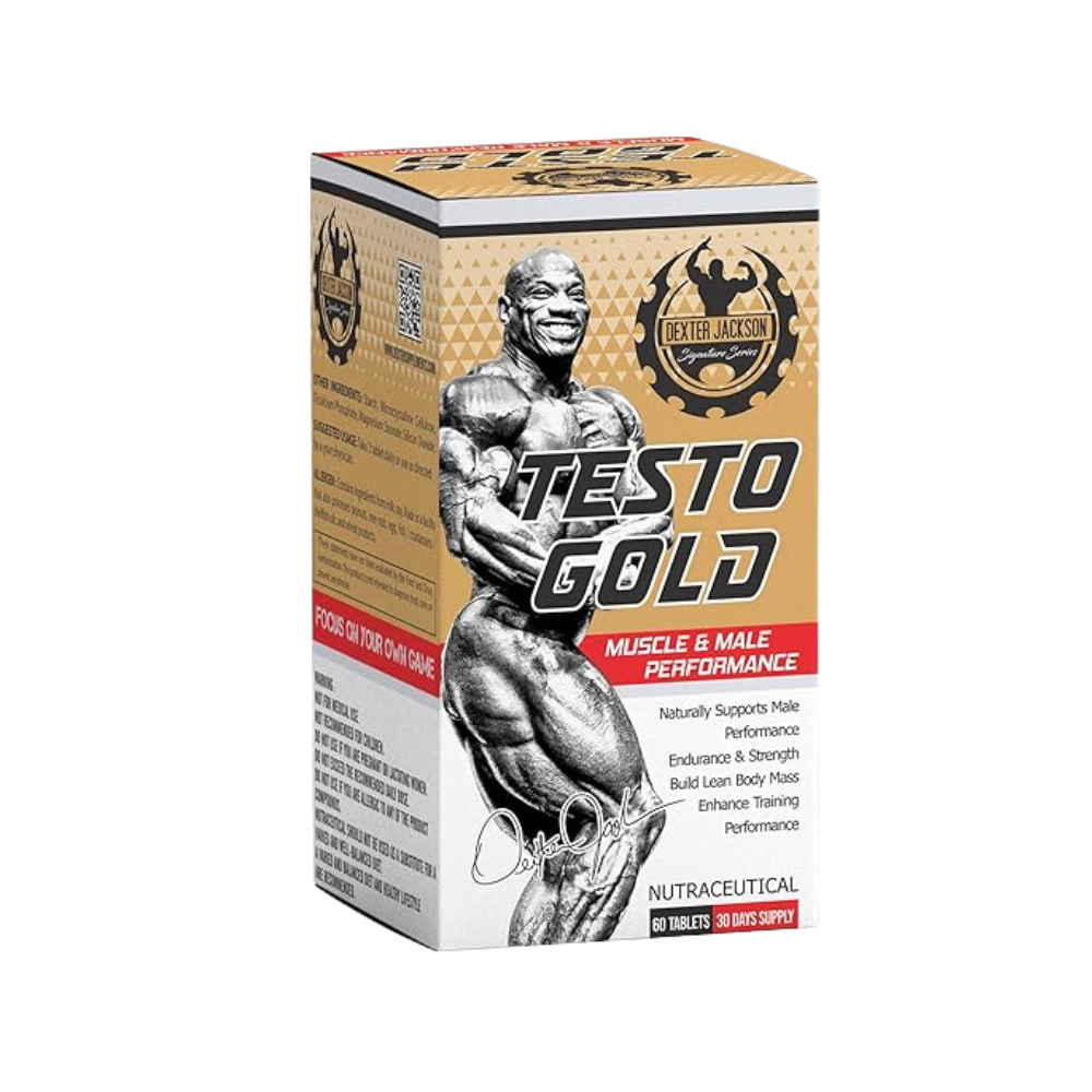 Dexter Jackson Testo Gold 90 Tablets