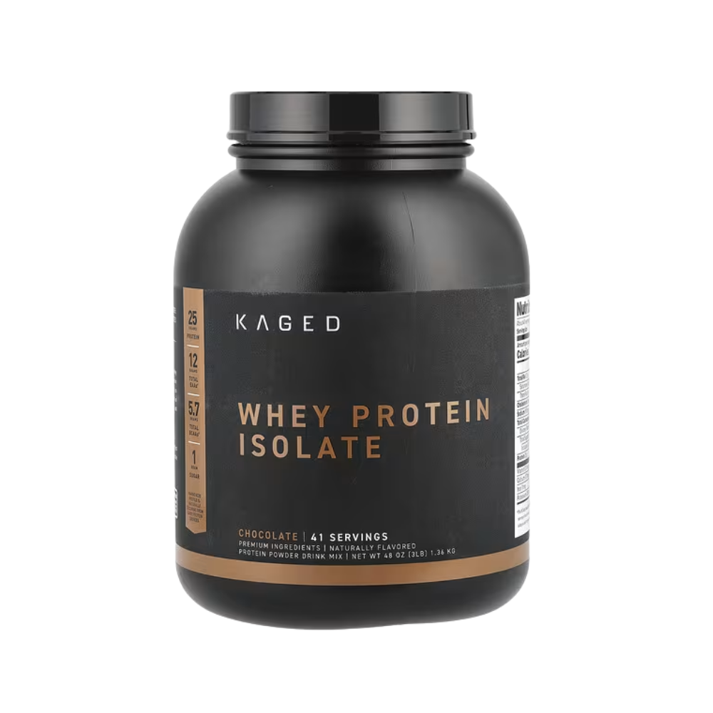 Kaged Muscle Whey Chocolate Protein Isolate 3lb