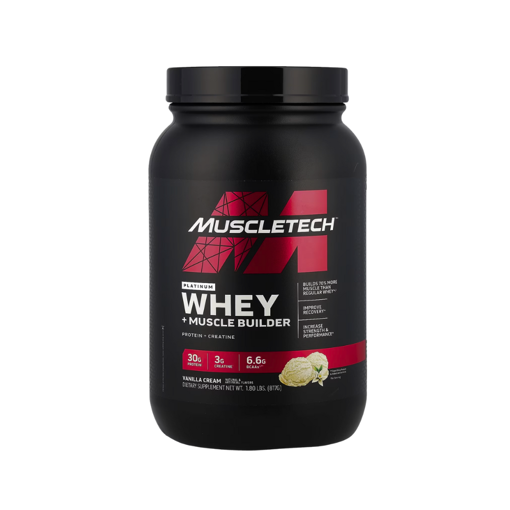 Muscletech Platinum Whey + Muscle Builder 1.8Lb