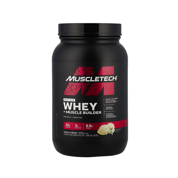 Muscletech Platinum Whey + Muscle Builder 1.8Lb
