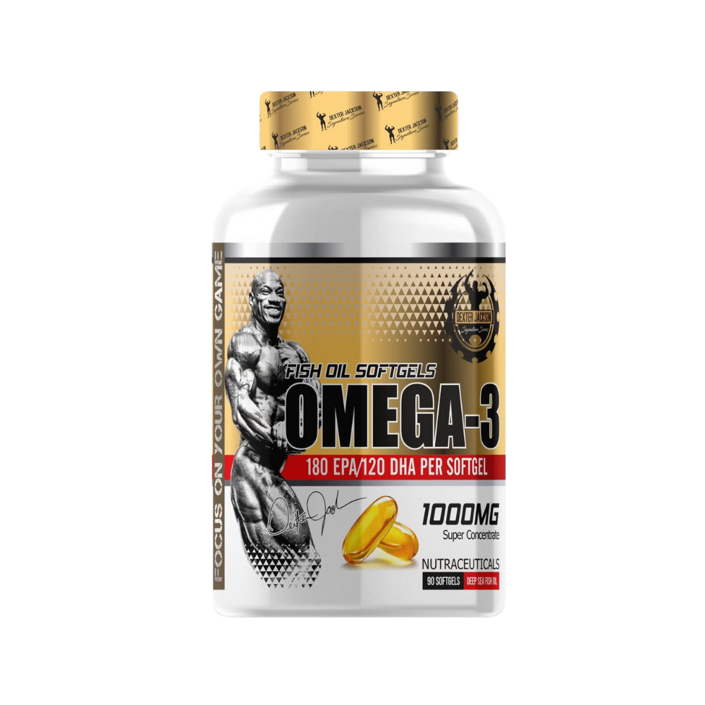 Dexter Jackson Omega-3 Fish Oil 90 Softgels