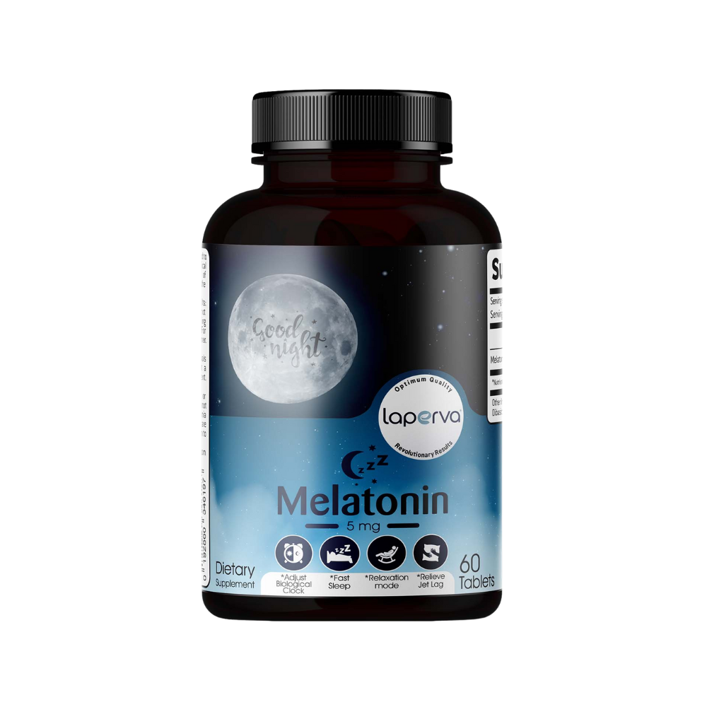 Laperva Melatonin 5Mg 60 Tablets Laperva