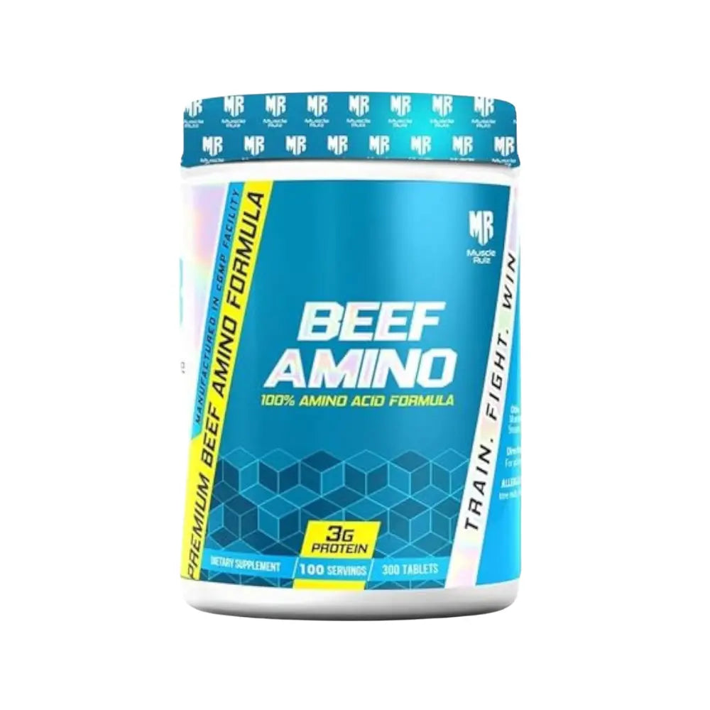 Muscle Rulz 100% Beef Amino 300 Tablets Muscle Rulz