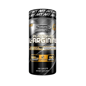 Muscletech Platinum L-arginine 100 Capsules MuscleTech