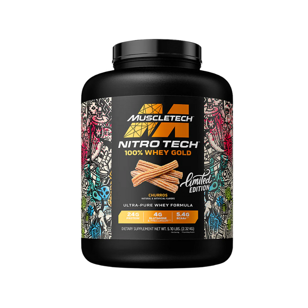 MuscleTech Nitro Tech 100% Whey Gold Limited Edition 5.1 lbs (2.32 kg)