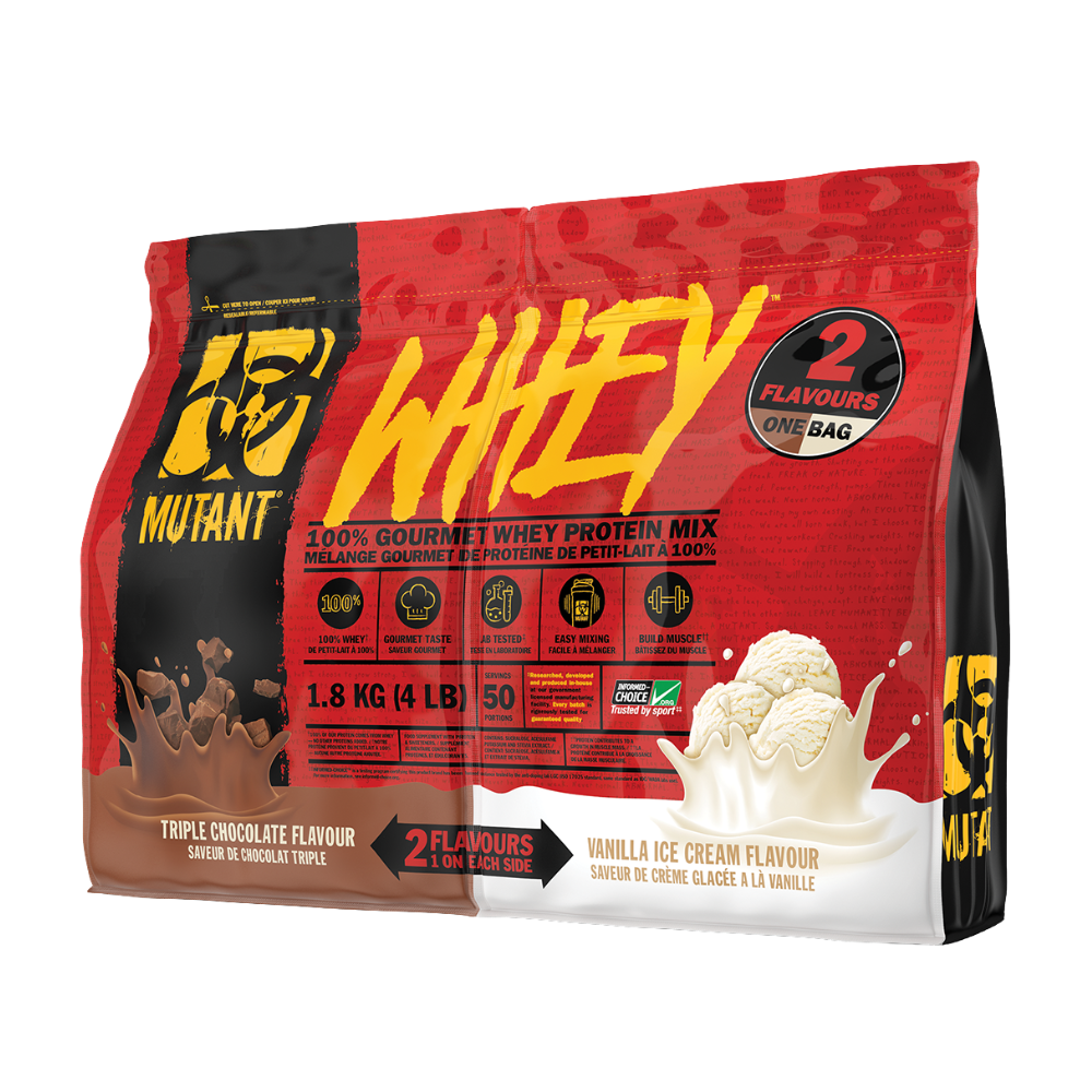 Mutant Whey Protein Dual Flavor - Whey Protein Mix 4Lb