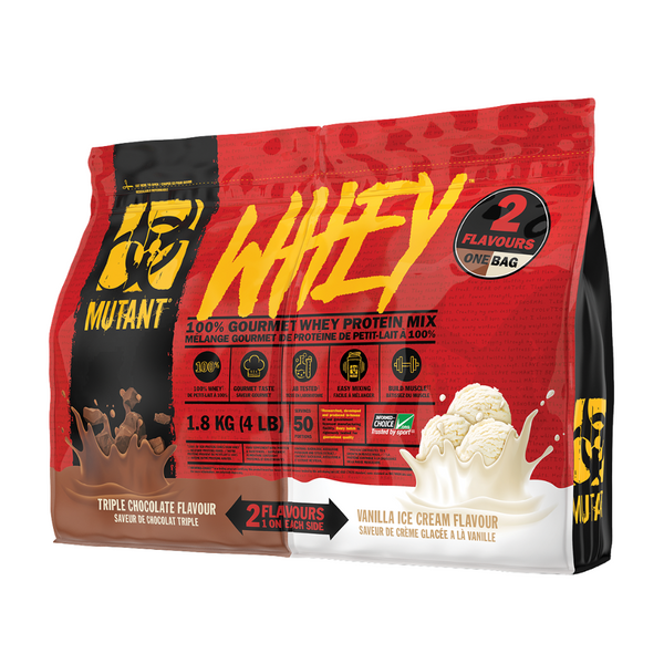 Mutant Whey Protein Dual Flavor - Whey Protein Mix 4Lb