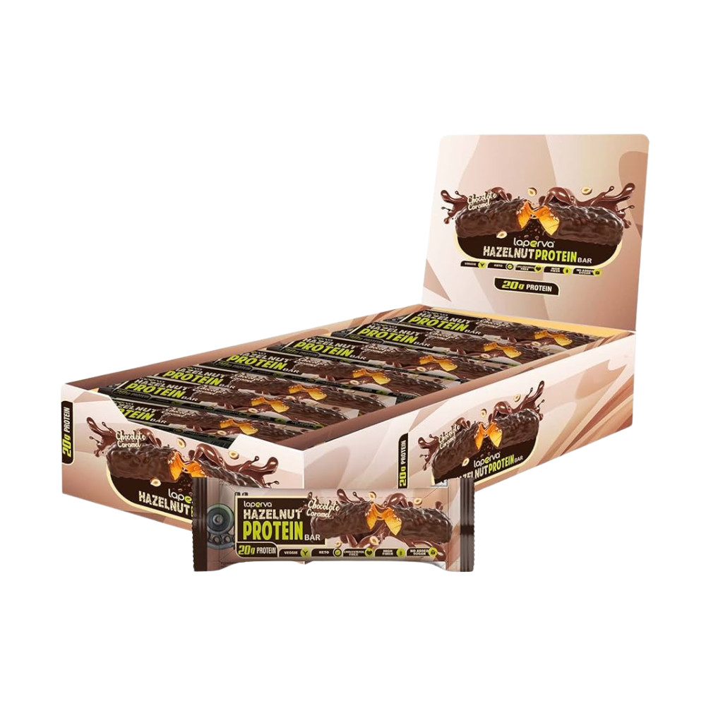 Laperva Hazelnut Protein Bar Box Of 18 Bars Laperva