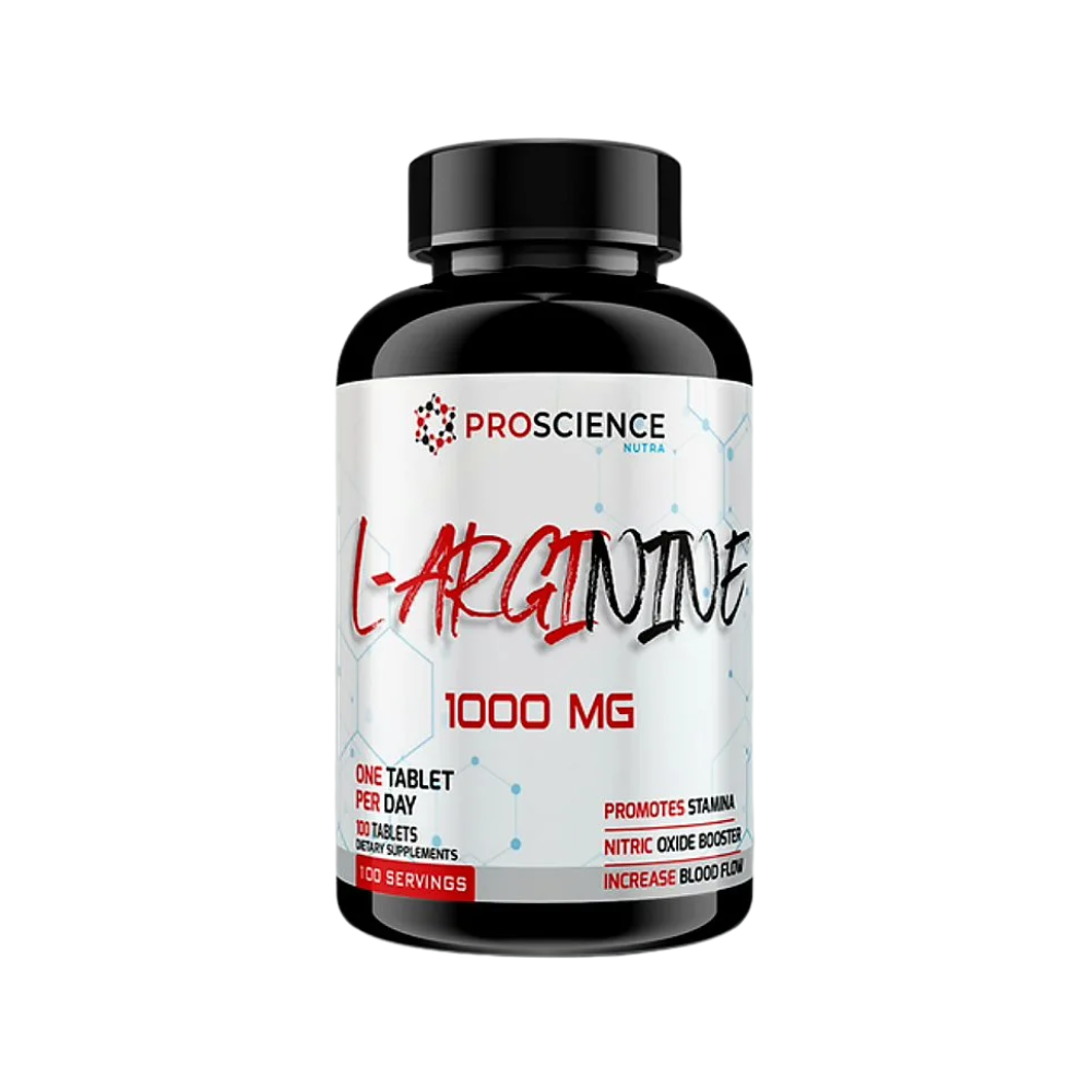 ProScience Nutra L-Arginine 1000Mg 100 Tablets ProScience