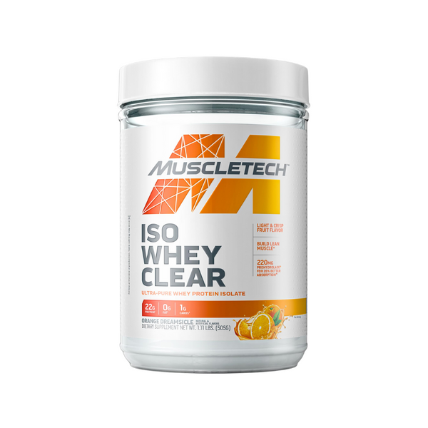 Muscletech Iso Whey Clear Ultra-Pure Whey Protein 19 Servings