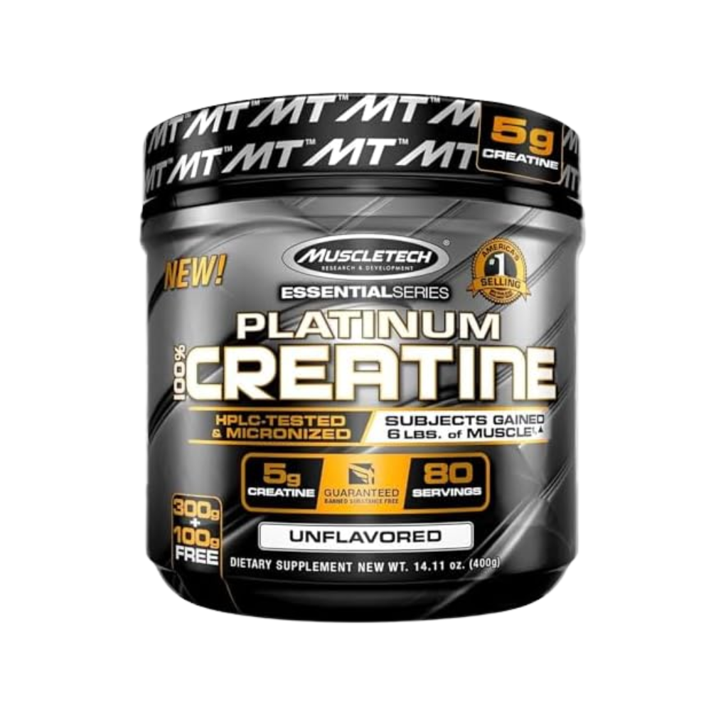Muscletech Platinum Creatine 400g Unflavored 80 servings