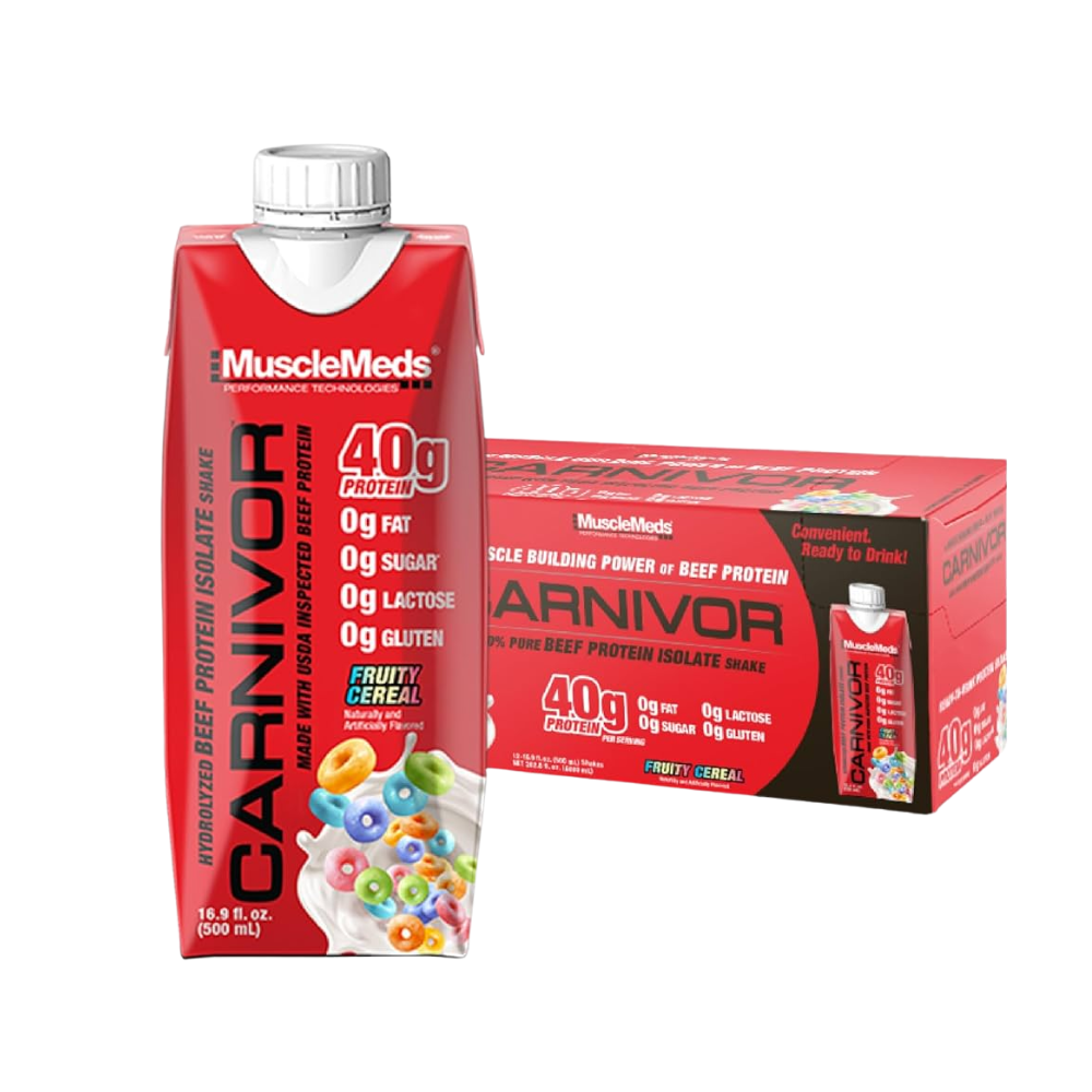MuscleMeds Carnivor Ready-to-drink 40g Of Delicious Beef Protein Isolate Shake 500ml