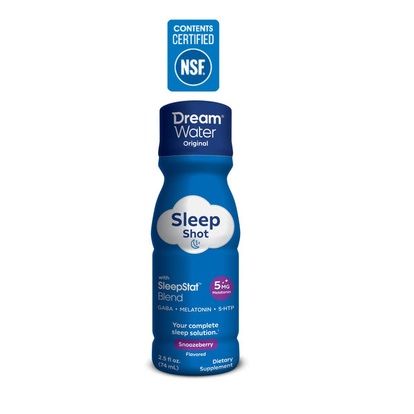 Dream Water Sleep Aid Shot - Snoozeberry Flavor - 12 pack DREAM WATER