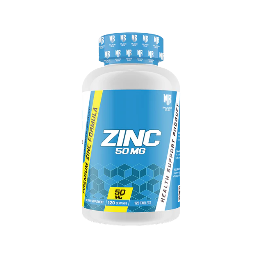 Muscle Rulz Zinc 50 Mg 120 Servings