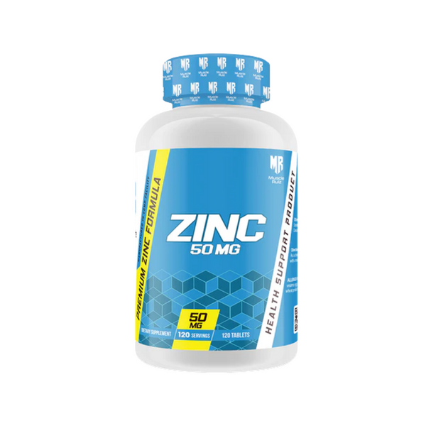 Muscle Rulz Zinc 50 Mg 120 Servings Muscle Rulz