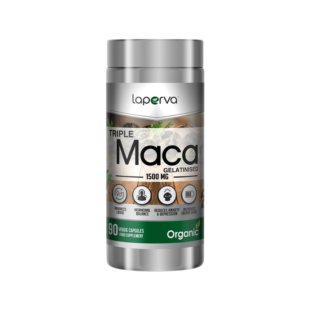 Laperva Triple Organic Maca 90 Veggie Capsules