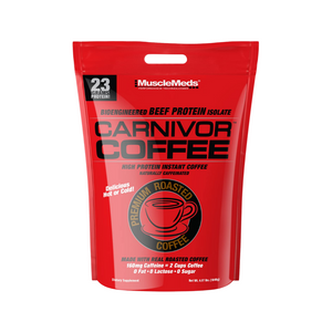 MuscleMeds Carnivor High Protein Coffee Naturally Caffeinated Energy Boost 4lb