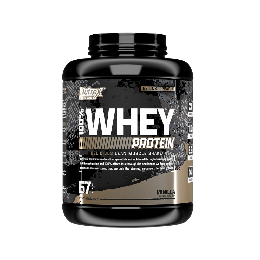 Nutrex Research 100% Whey Protein 5Lb