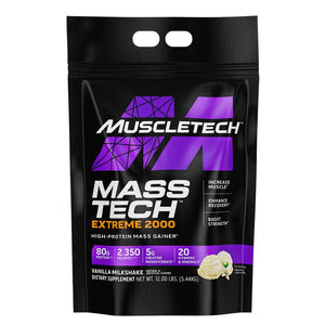 Muscletech Mass Tech Extreme 2000 Mass Gainer 12Lb