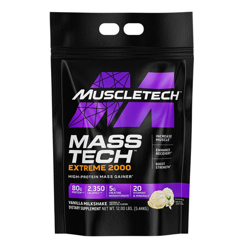 Muscletech Mass Tech Extreme 2000 Mass Gainer 12Lb