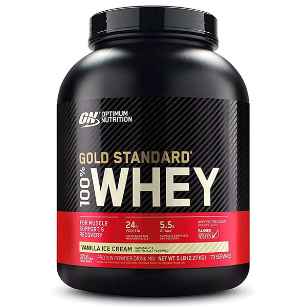 Optimum Nutrition 100% Whey Gold Standard Whey Protein 5lbs