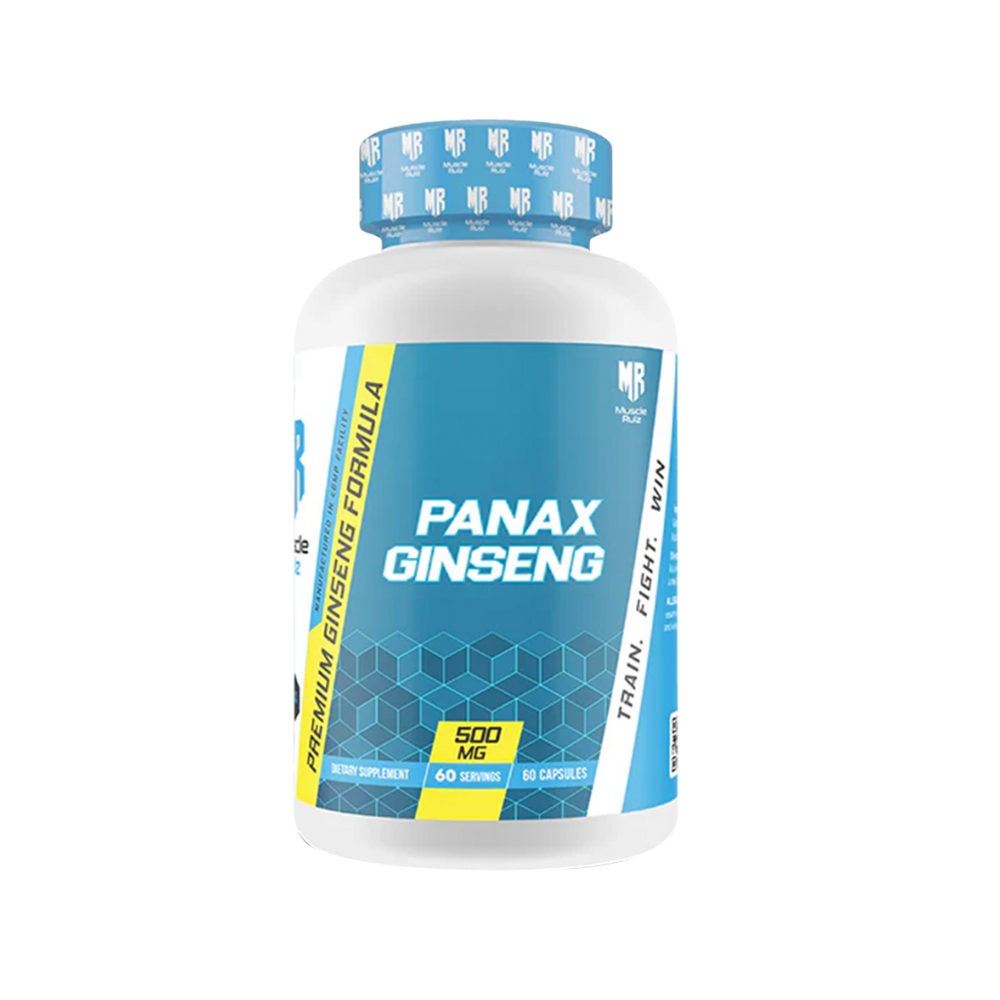 Muscle Rulz Panax Ginseng 500Mg 60 Servings