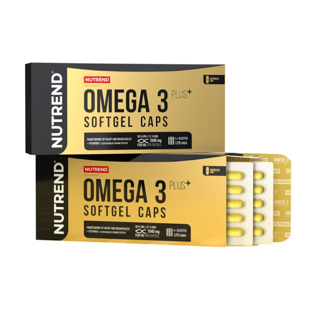 Nutrend Omega3 Plus Softgel 120 Capsules