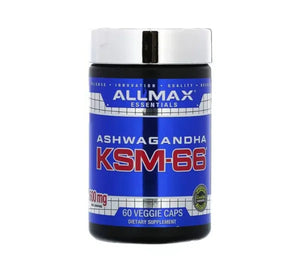 ALLMAX Ashwagandha 600 Mg 60 Veggie Capsules ALLMAX