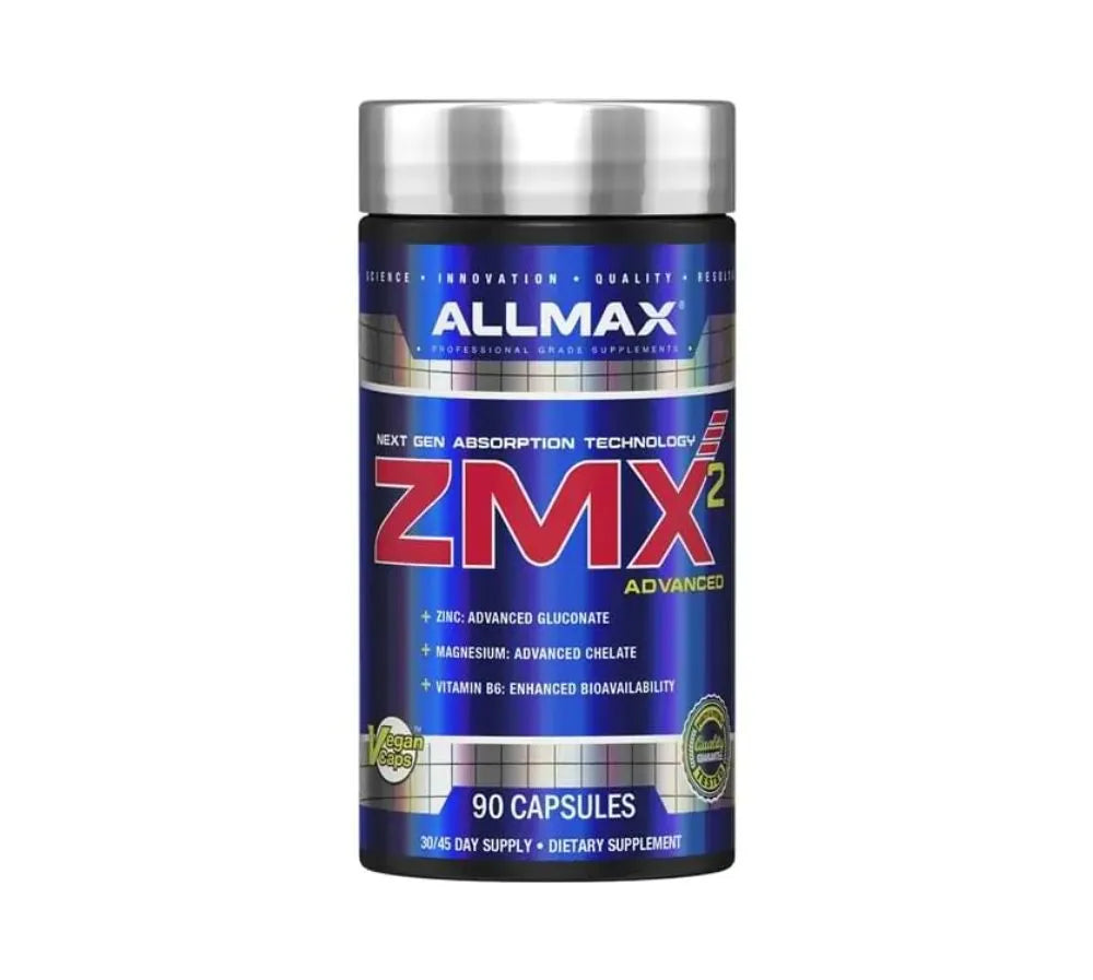 AllMax Nutrition ZMX Supplements & Vitamins 90 Capsules
