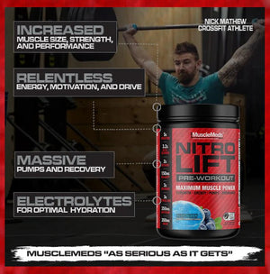 MuscleMeds Nitro Lift Pre-workout 500g Musclemeds