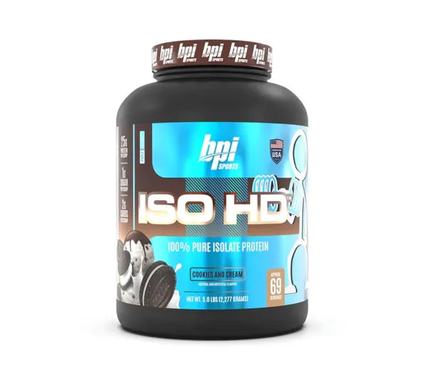 Bpi Sports ISO HD Whey Protein Isolate 69 Servings Lean Muscle Bpi Sports