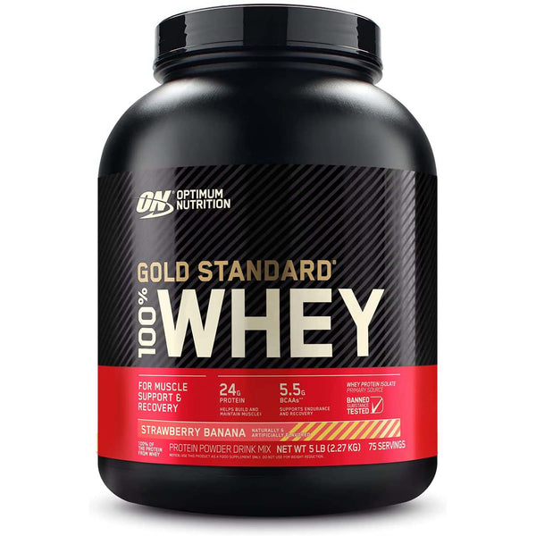 Optimum Nutrition 100% Whey Gold Standard Whey Protein 5lbs